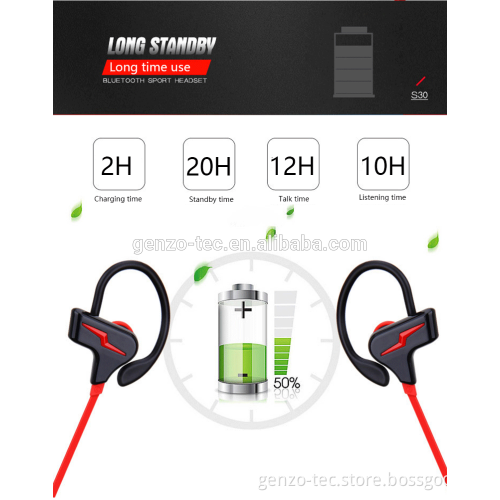 Competitive price 1 h charging time 2017 cheap wire earphones bluetooth